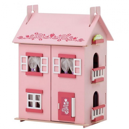 Кукольный домик от интернет-магазина babyvil.ru приносит радость девочкам