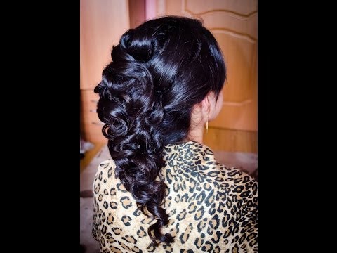 Греческая Свадебная прическа Wedding hairstyle braid tutorial