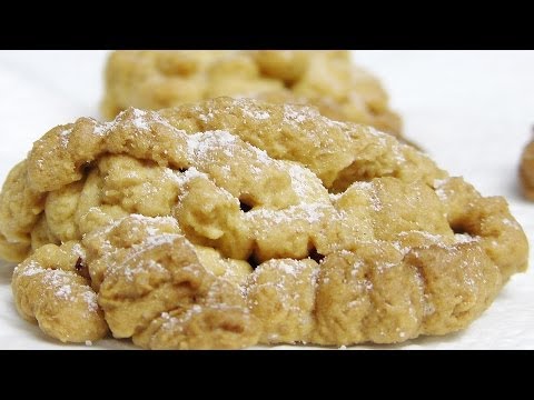 Печенье домашнее 'Жгутики' видео рецепт. Книга о вкусной и здоровой пище.