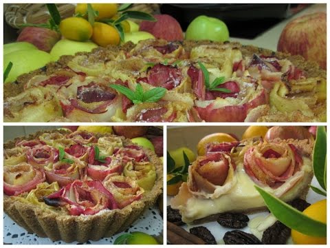 Рецепт- Яблочный пирог Букет Осени!
