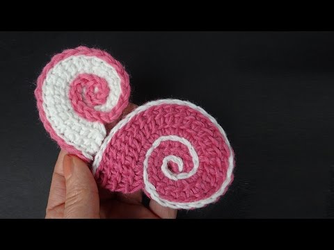 Crochet shell pattern Как вязать ракушку Вязание крючком 342