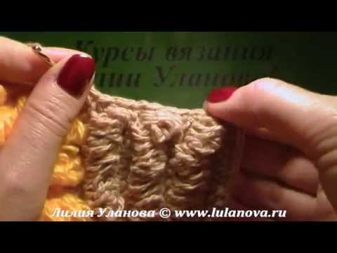 Коврик Цветной - 2 часть - Knitting mat crochet - вязание крючком