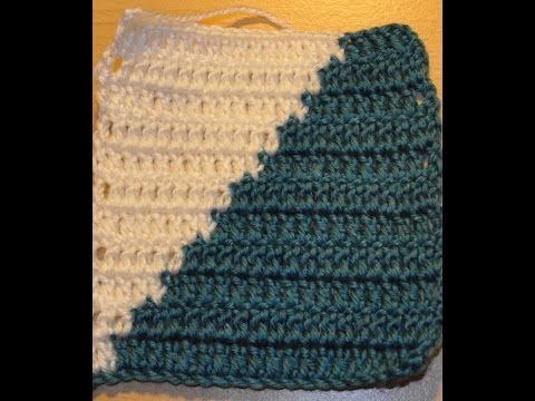 вязание крючком плед - квадрат 9 / crochet a throw blanket square 9