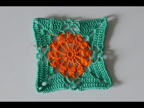 Вязание крючком. Мотив. Crochet motif.